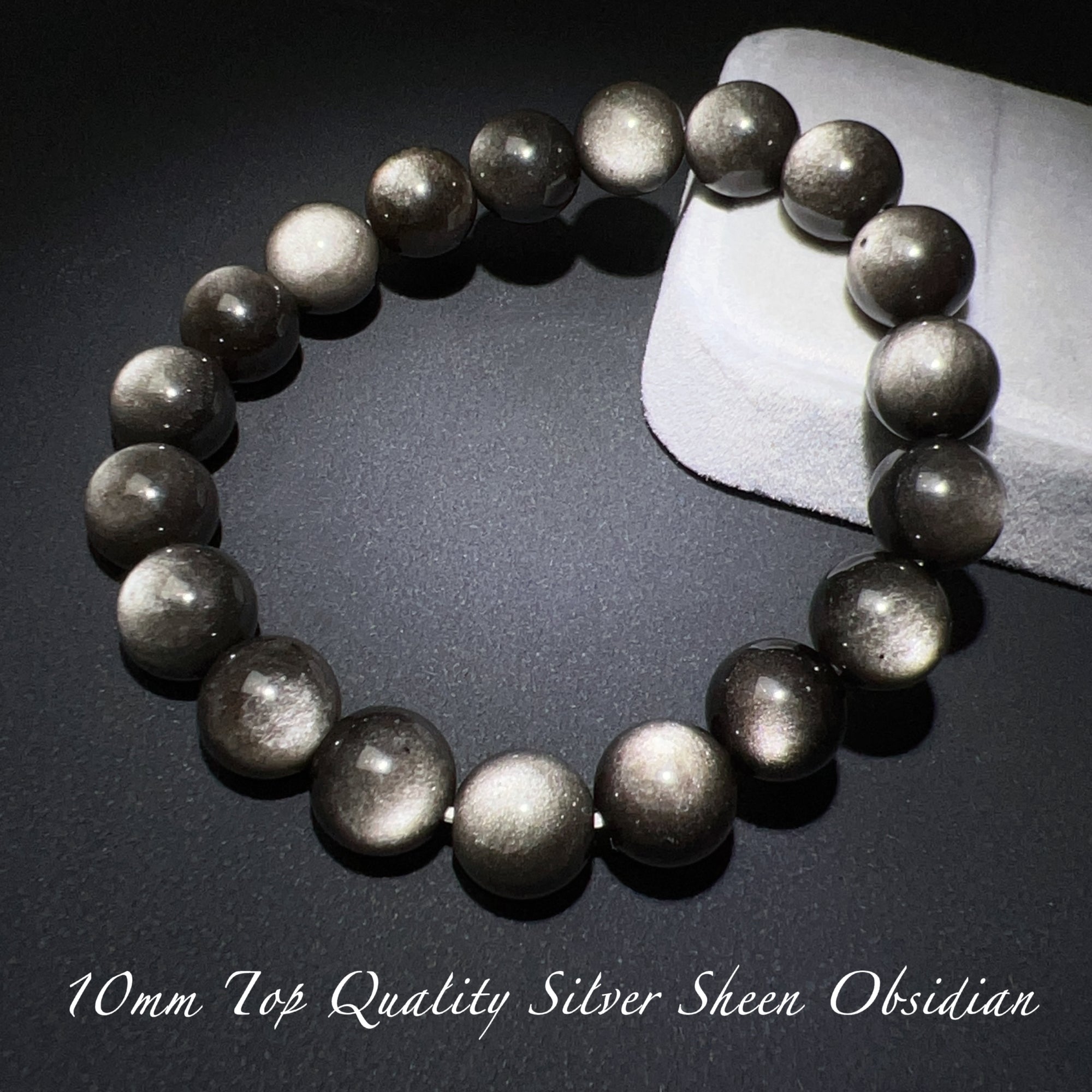 Obsidian is a highly-regarded protective stone that can block, absorb, and transform negative energy