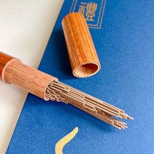 Premium Vietnamese Agarwood Incense Stick Package with Rosewood Burner Yoga Meditation Cleansing