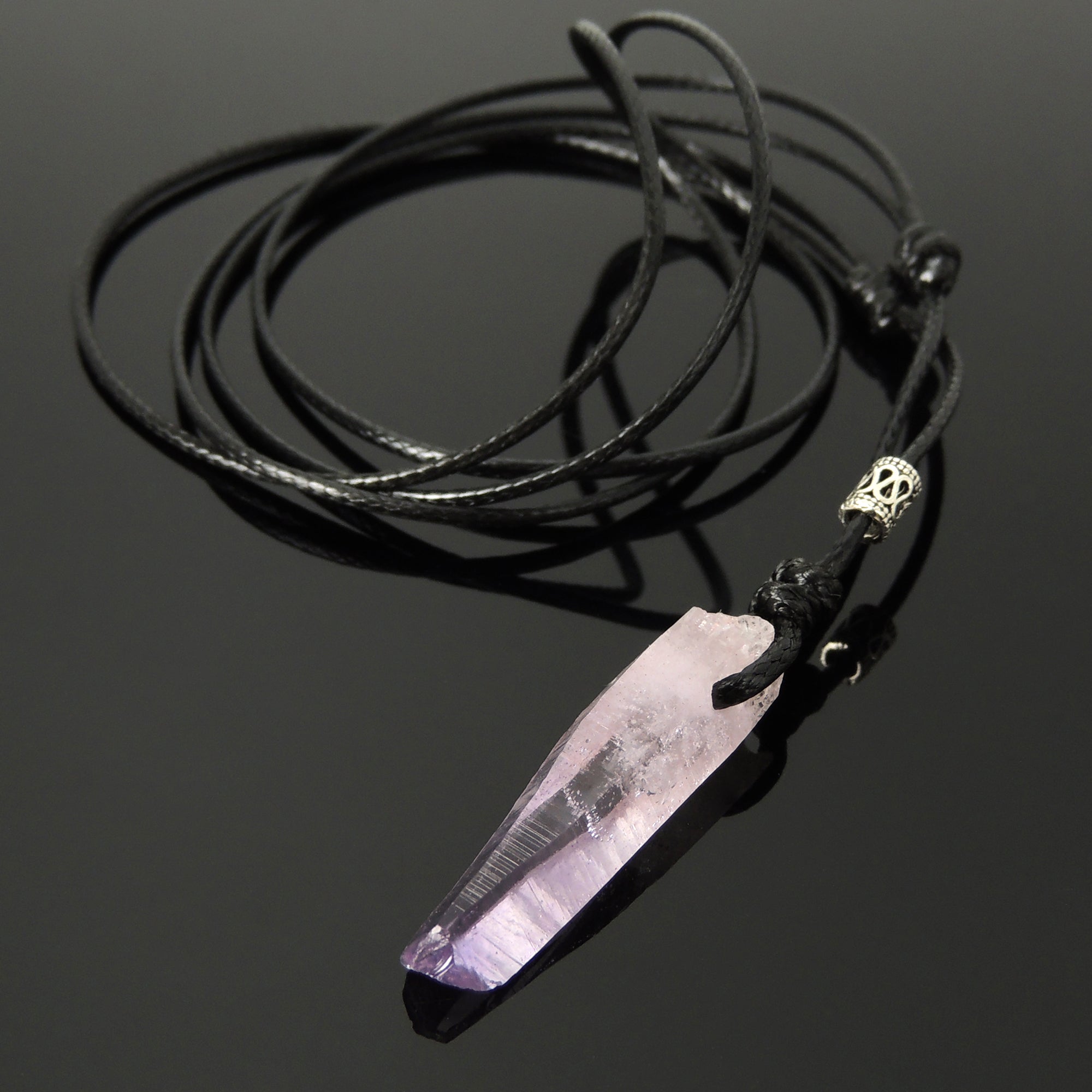 Natural Crystal Dream Amethyst Pendant Fashion Simple Reiki Point Raw Gem  Necklace Souvenir For Men Women Mineral Jewelry - AliExpress