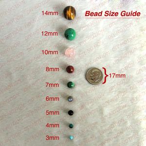 6.5mm Tiger Speckle Agarwood 108 Beads Bracelet/Necklace for Meditation - Gem & Silver AW014