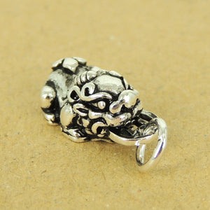 1 PC Chinese Brave Troop Protection Charm/Pendant - Genuine S925 Sterling Silver