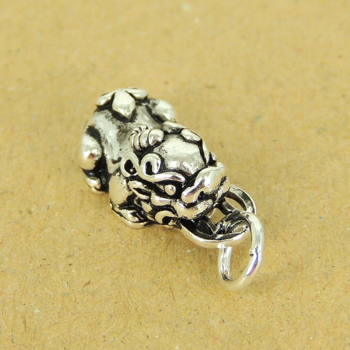 1 PC Chinese Brave Troop Protection Charm/Pendant - Genuine S925 Sterling Silver