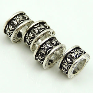 4 PCS Celtic Cross Spacers - S925 Sterling Silver - Wholesale by Gem & Silver WSP183X4