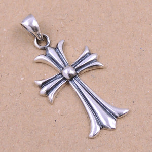 1 PC Religious Celtic Cross Pendant - Genuine S925 Sterling Silver